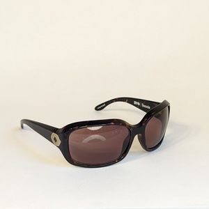 Spy Optic Bonnie Happy Lens Wrap Around Womens Tortoise 62[] 17 120 Sunglasses.